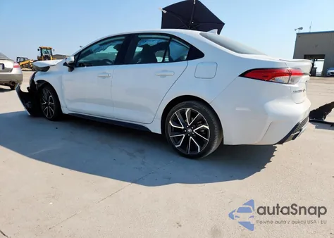 2020 Toyota Corolla Se from USA, damaged, VIN 5YFS4RCE0LP009963